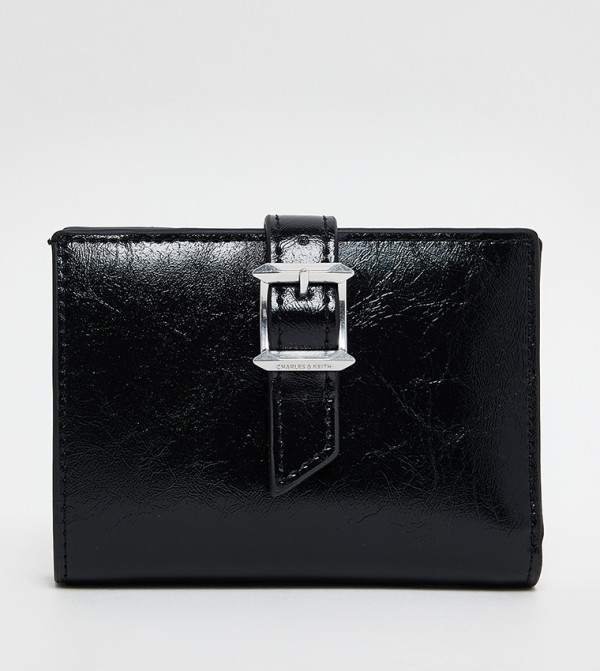 BRYNA Textured Belted Wallet