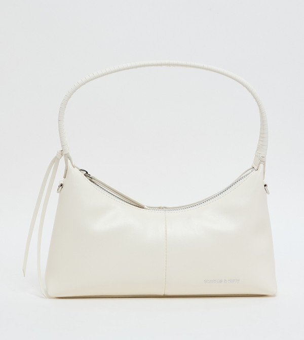 SIMONE Textured Shoulder Bag