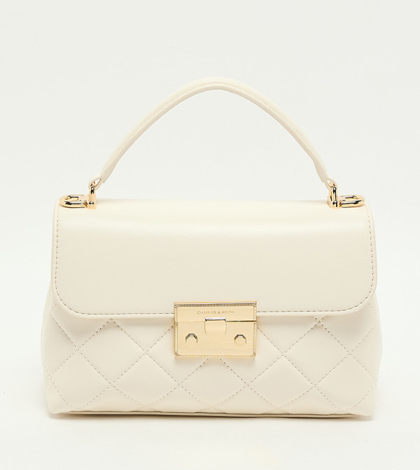 ALVA Quilted Flap Top Handle Bag