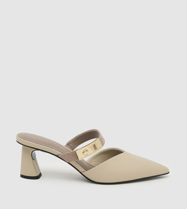 Lando Heeled Mule Pumps