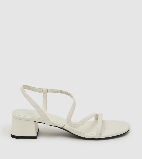 Arden Wavy Slingback Heel Sandals