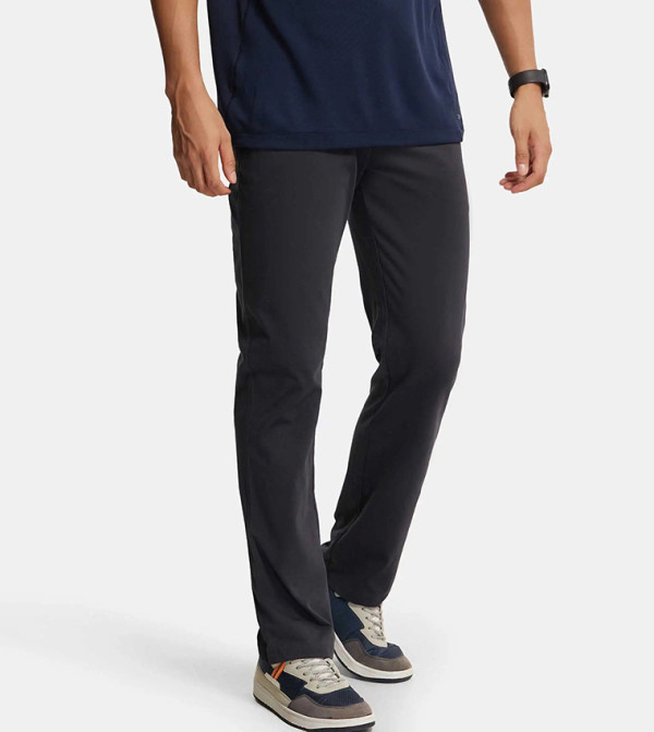 MOVE Solid Drawstring Waist Trackpant