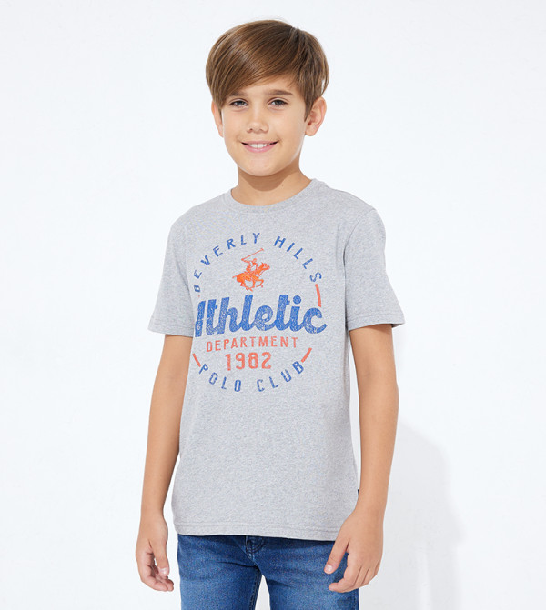 Printed Crew Neck T-Shirt