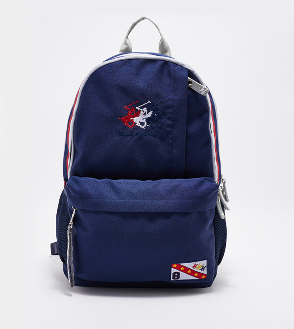 Logo Embroidered Backpack