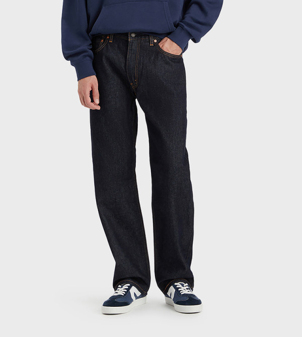 555 Mid Rise Relaxed Fit Jeans