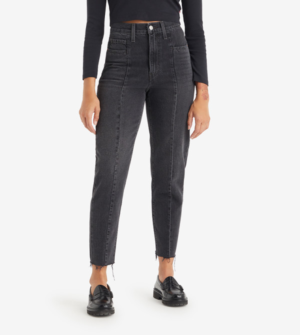 Waisted Altered Mom Fit Jeans