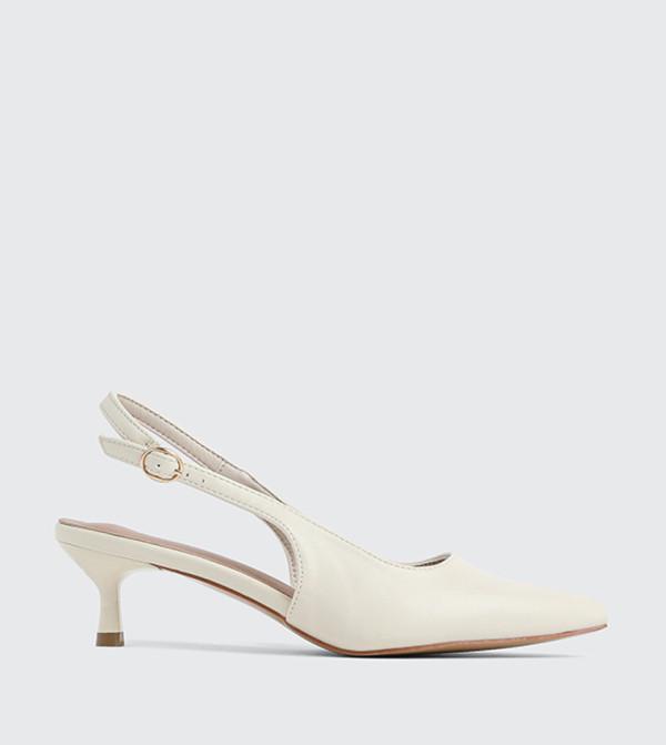 Pointed Toe Slingback Pumps