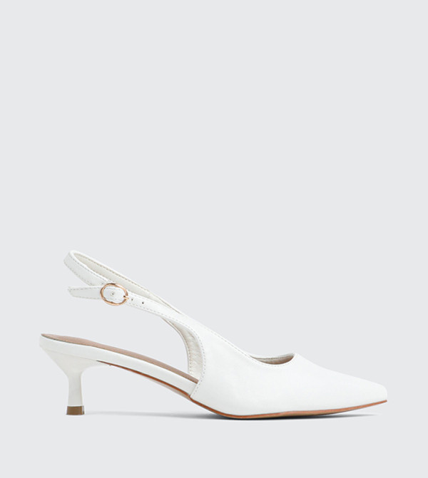 Pointed Toe Slingback Pumps