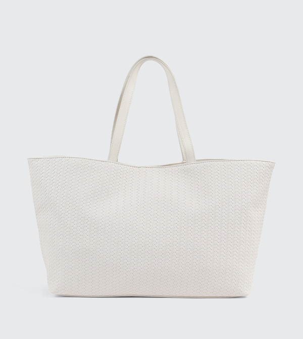 Braided Woven Tote Bag