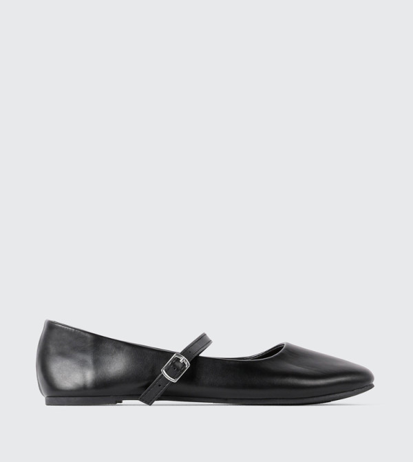 Solid Square Toe Mary Janes