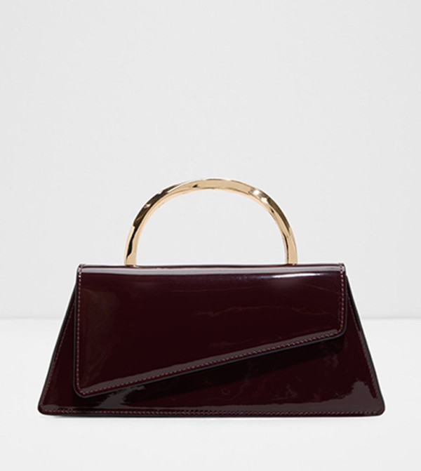 AELLAXIA Gold-Tone Top Handle Bag