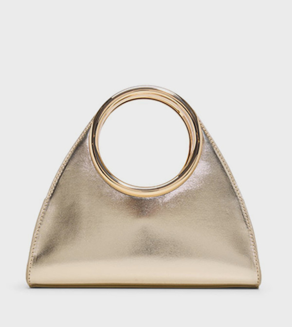 ALIICE Metallic Ring Handheld Bag