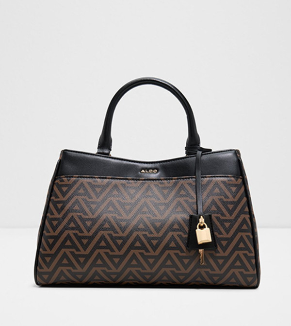 ANOUKA Monogram Patterned Satchel Bag
