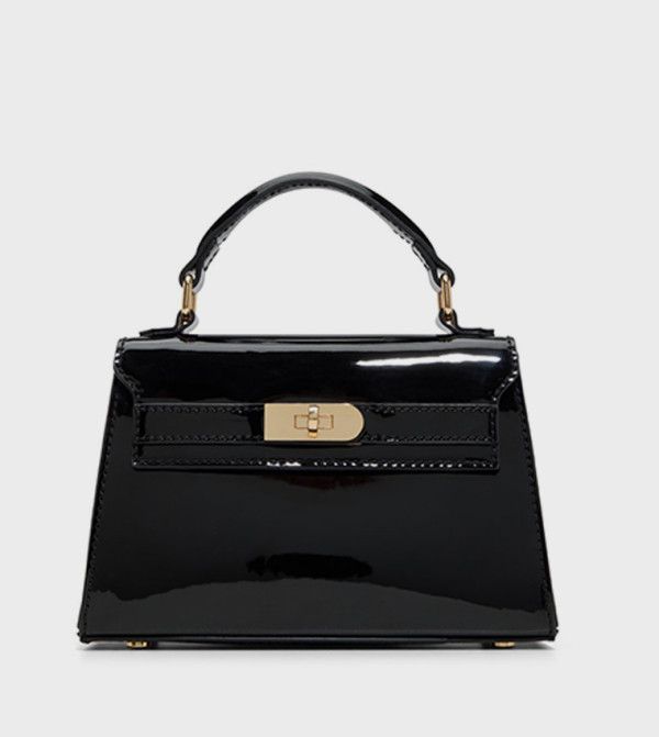 JOSYE Twist Lock Top Handle Bag