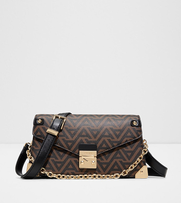 MARIZOL Monogram Patterned Crossbody Bag