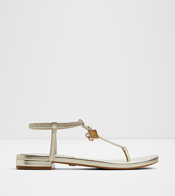 ADWELAHAR T-Strap Flat Sandals