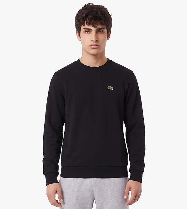 Logo Detail Crew Neck Sweatshirt