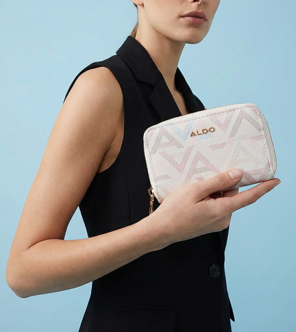 ARACLYA Monogram Patterned Card Holder