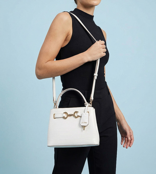 MARINIA Textured Top Handle Bag