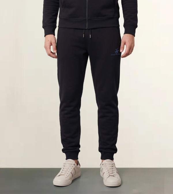 Logo Embroidered Regular Fit Joggers