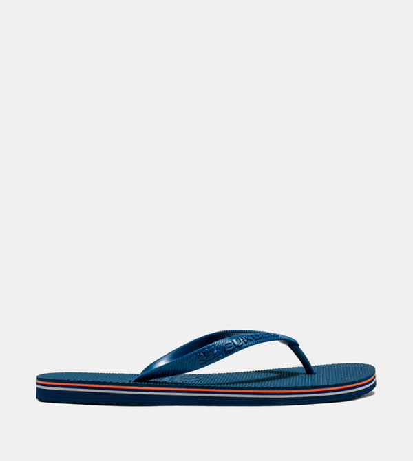 Barracuda - Thong Flip Flops with Rainbow Profiles