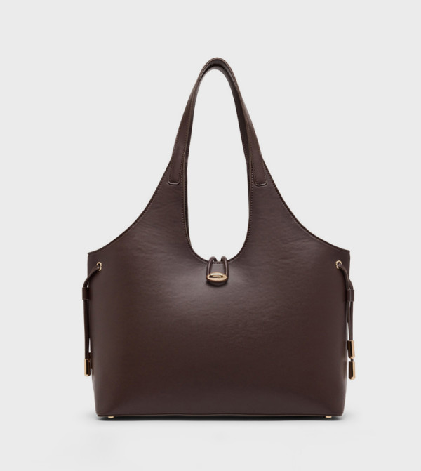 Textured Shoulder Bag