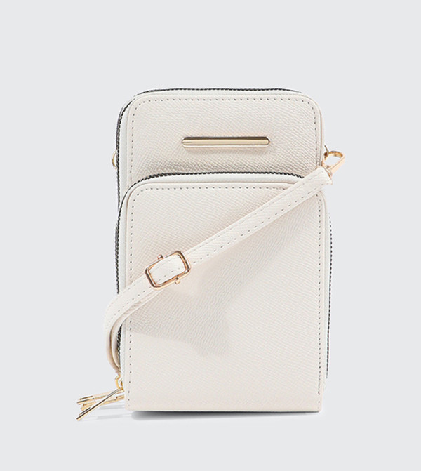 Textured Phone Crossbody Bag