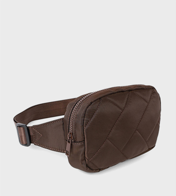 Quilted Zip Fanny Pack