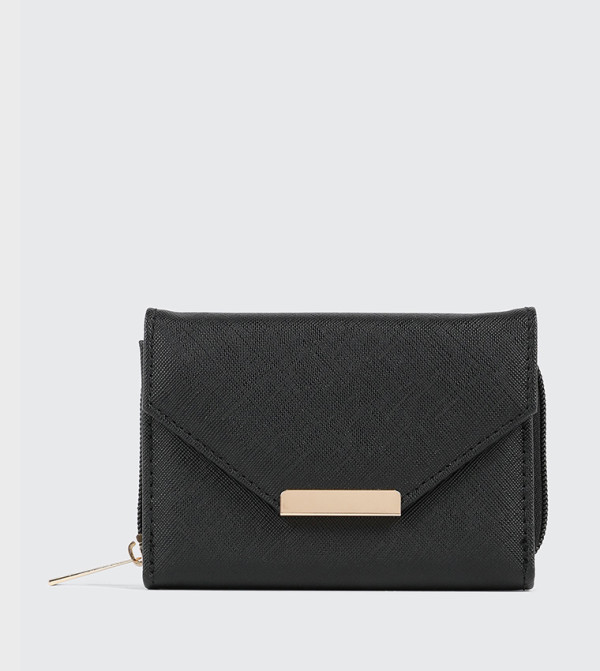 Textured Envelope Mini Wallet