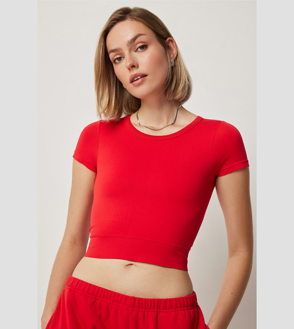 Seamless Cropped T-Shirt