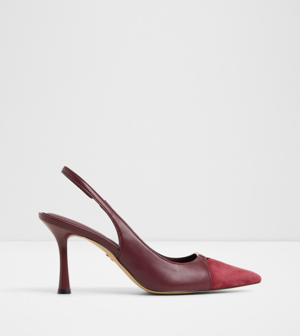 AUGUSTAS Cap Toe Slingback Pumps