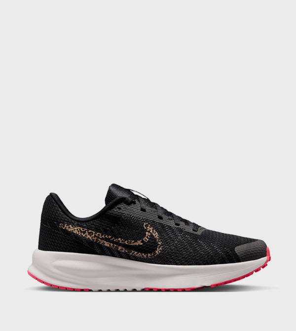 RUN DEFY Logo Detail Lace Up Shoes
