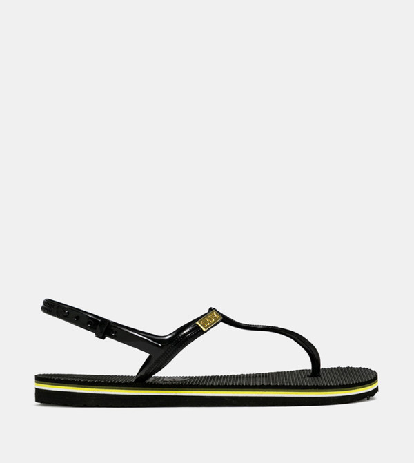 Ankle Strap Thong Flip-Flops