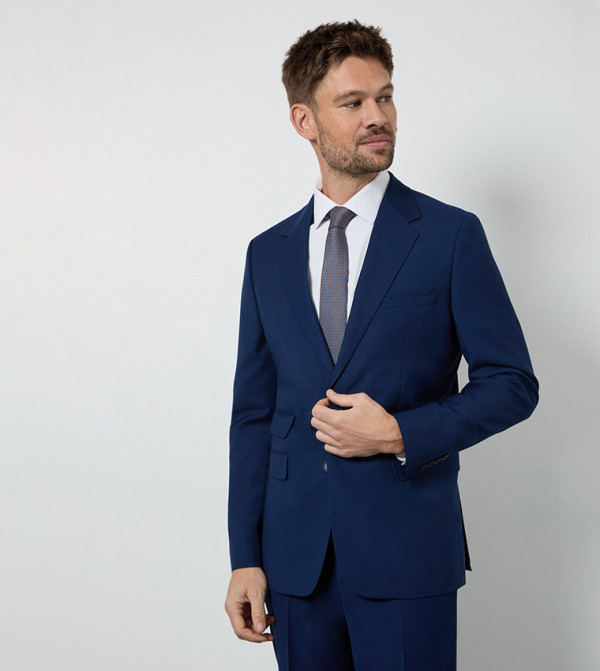 Royal Textured Slim Fit Blazer