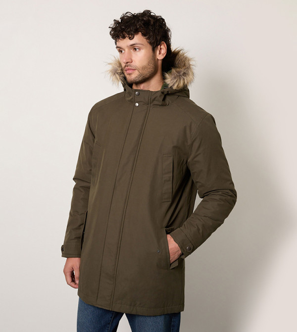 Heavyweight Arctic Padded Parka Jacket
