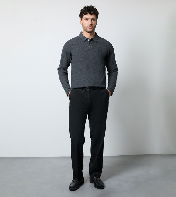 Regular Fit Formal Trousers