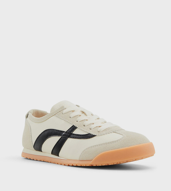 BEAA Color Block Lace-Up Sneakers
