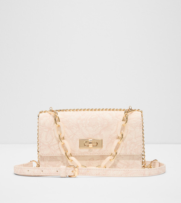 BELLAROSE Floral Twist Lock Crossbody Bag
