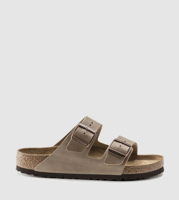 Arizona Soft Footbed Oiled Nubuck Leather Tabacco - Narrow Fit