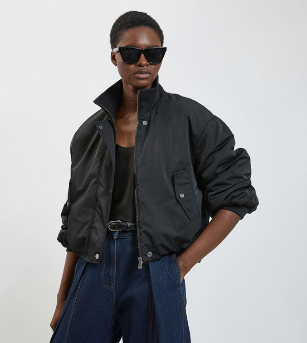 Padded Short Trenchcoat