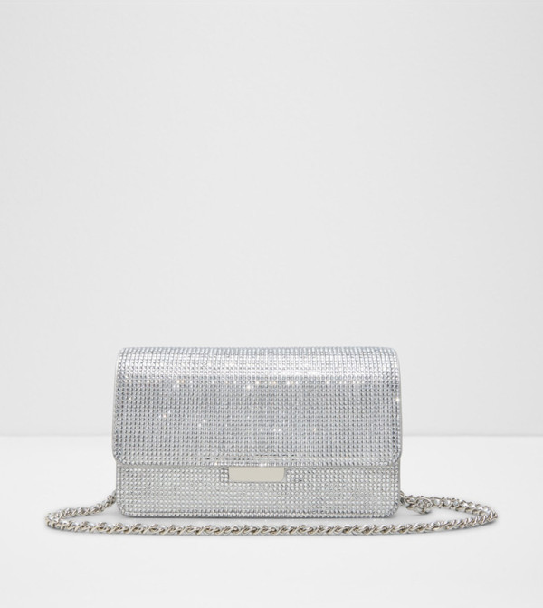 BLINGELLA Embellished Flap Crossbody Bag