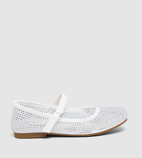 Embellished Mary Jane Shoes