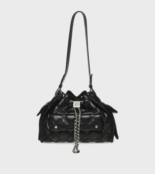 BMICKI Quilted Drawstring Bag