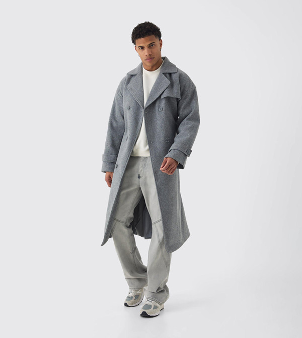 Double Breasted Oversized Trenchcoat