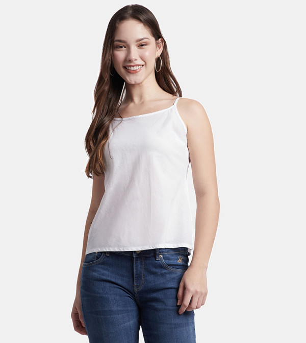 Schiffli Yoke Bishop Sleeves Top