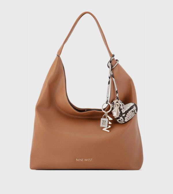Textured Hobo Bag