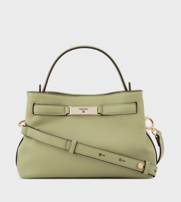 Textured Satchel Bag