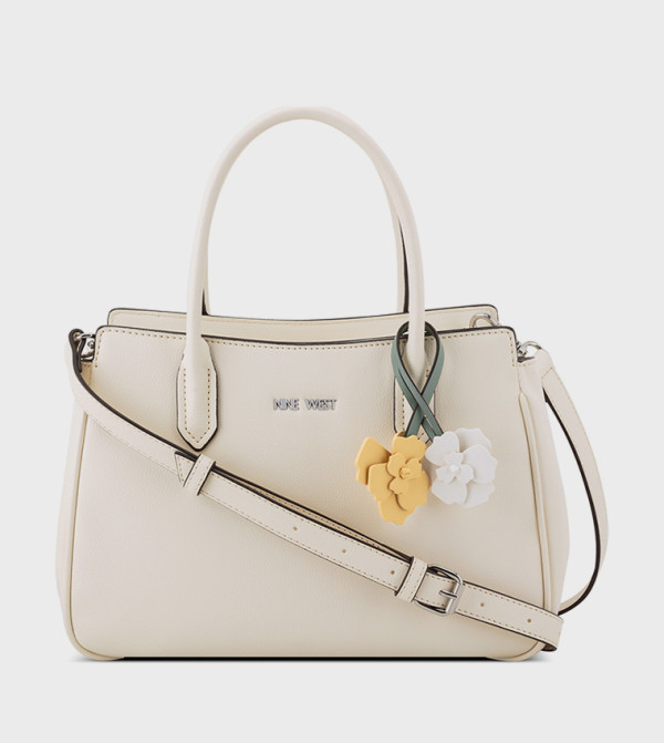Textured Satchel Bag