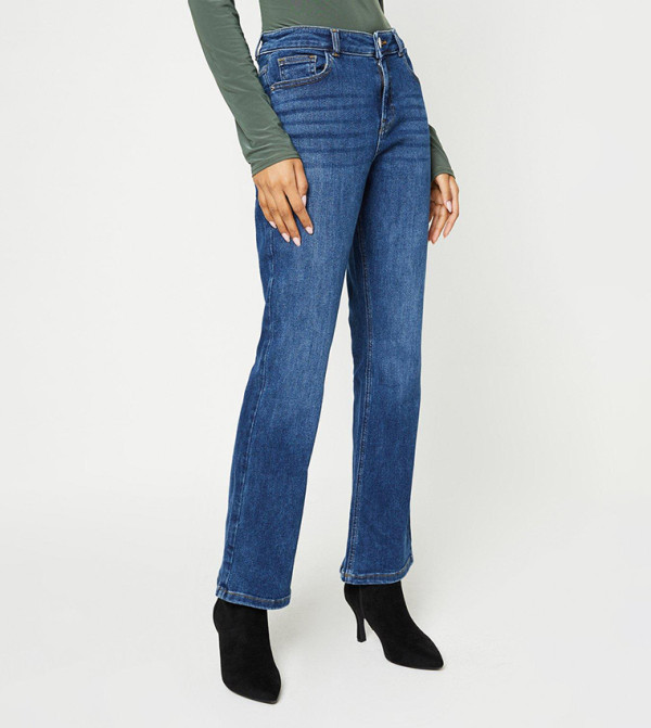 Petite Comfort Stretch Bootcut Jeans