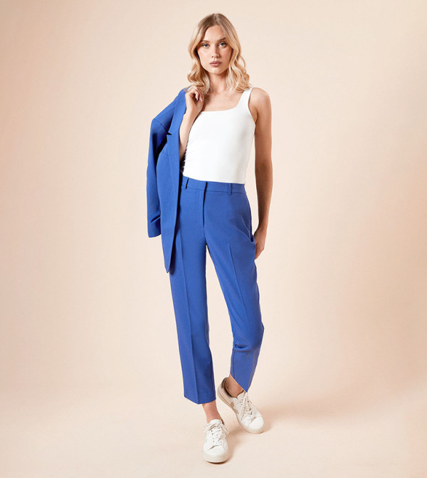 Ankle Grazer Crop Trousers